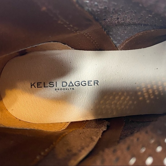 New! Kelsi Dagger KDB Alaska Brown Bootie 9 - Picture 6 of 12